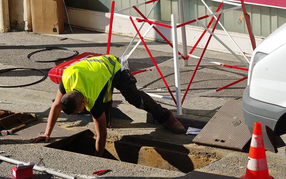 assainissement canalisation La Rochette